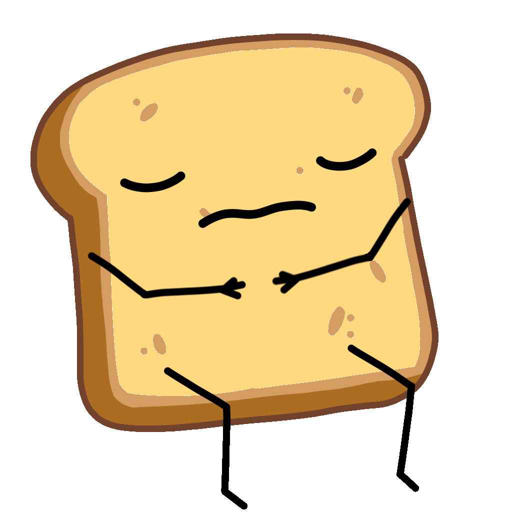 Toast mascot loading placeholder